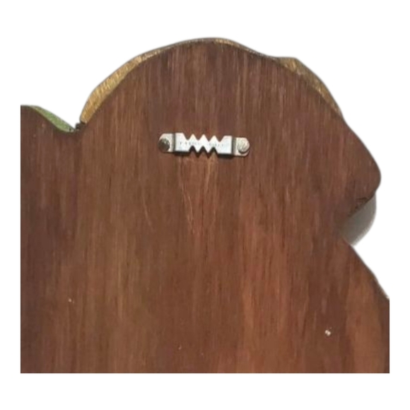 Lab And Duck Wood Intarsia Wall Hanging  Handcrafted Scroll Saw Art. - Picture 9 of 11